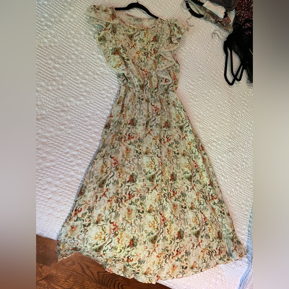 Linen made in Italy dress
